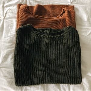 Knit sweater